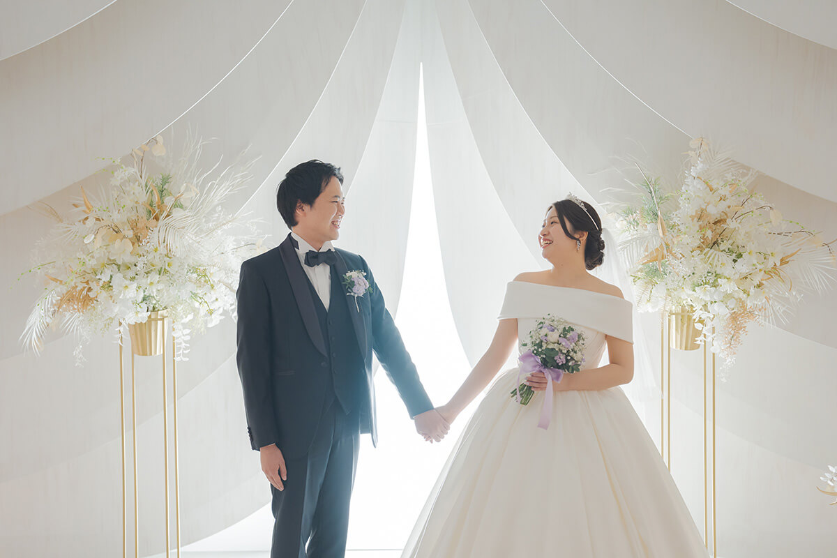 小さな結婚式 福岡チャペルで挙げられたお客様の結婚式写真01