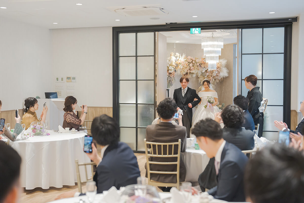 小さな結婚式 福岡チャペルで挙げられたお客様の結婚式写真02
