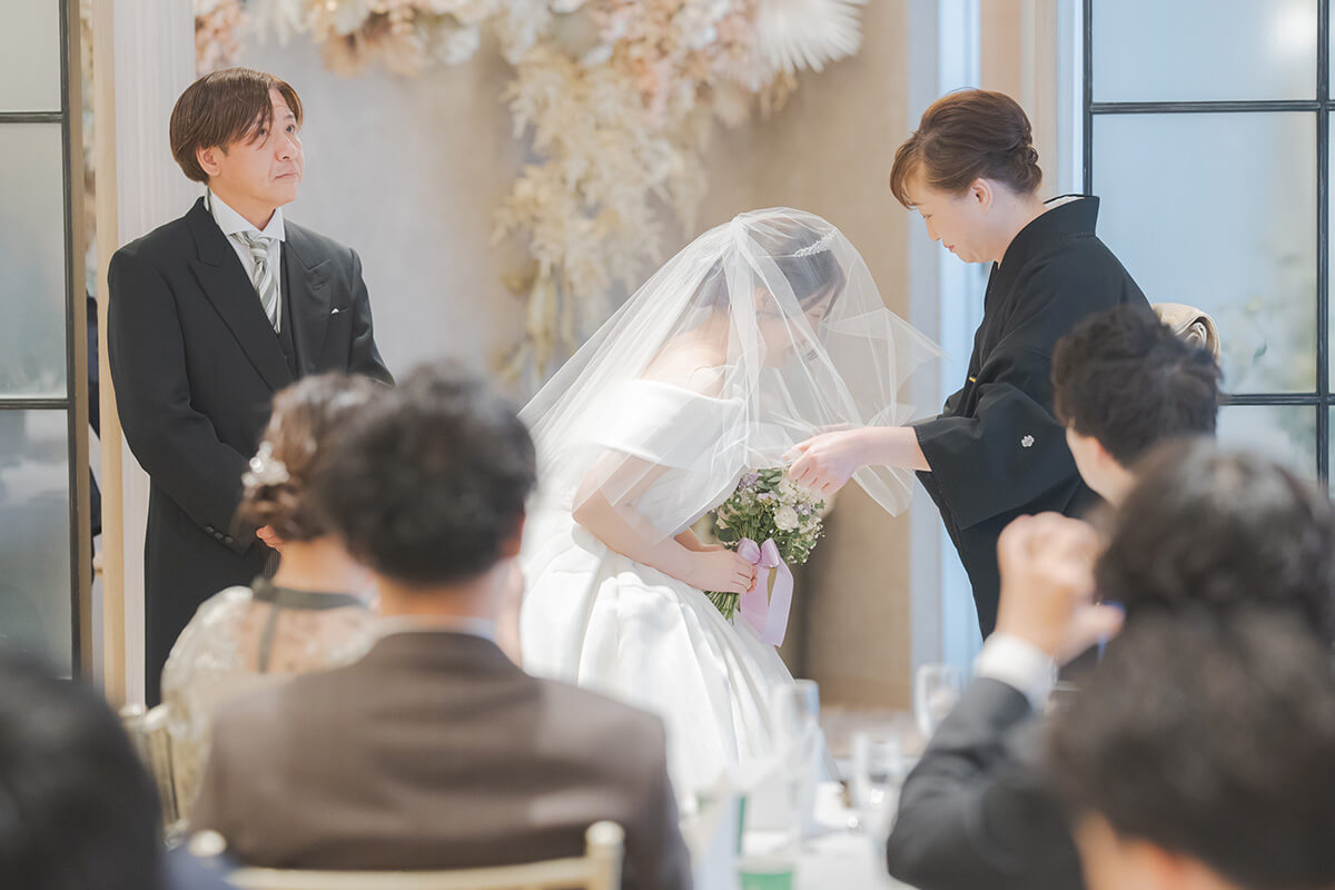 小さな結婚式 福岡チャペルで挙げられたお客様の結婚式写真03