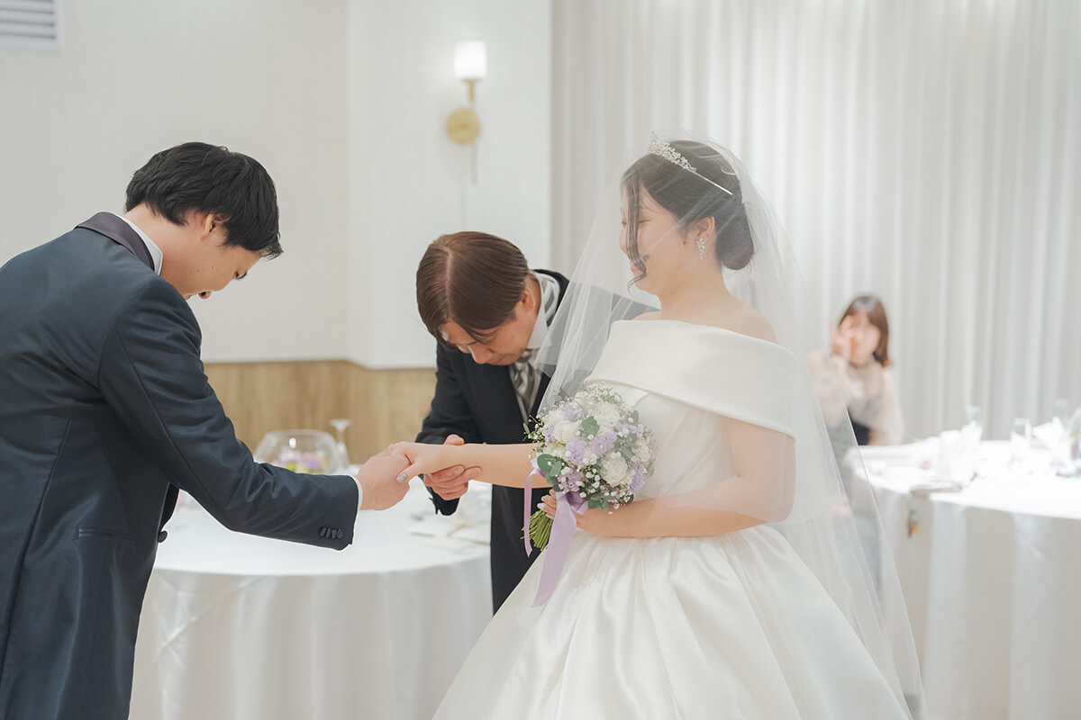小さな結婚式 福岡チャペルで挙げられたお客様の結婚式写真04