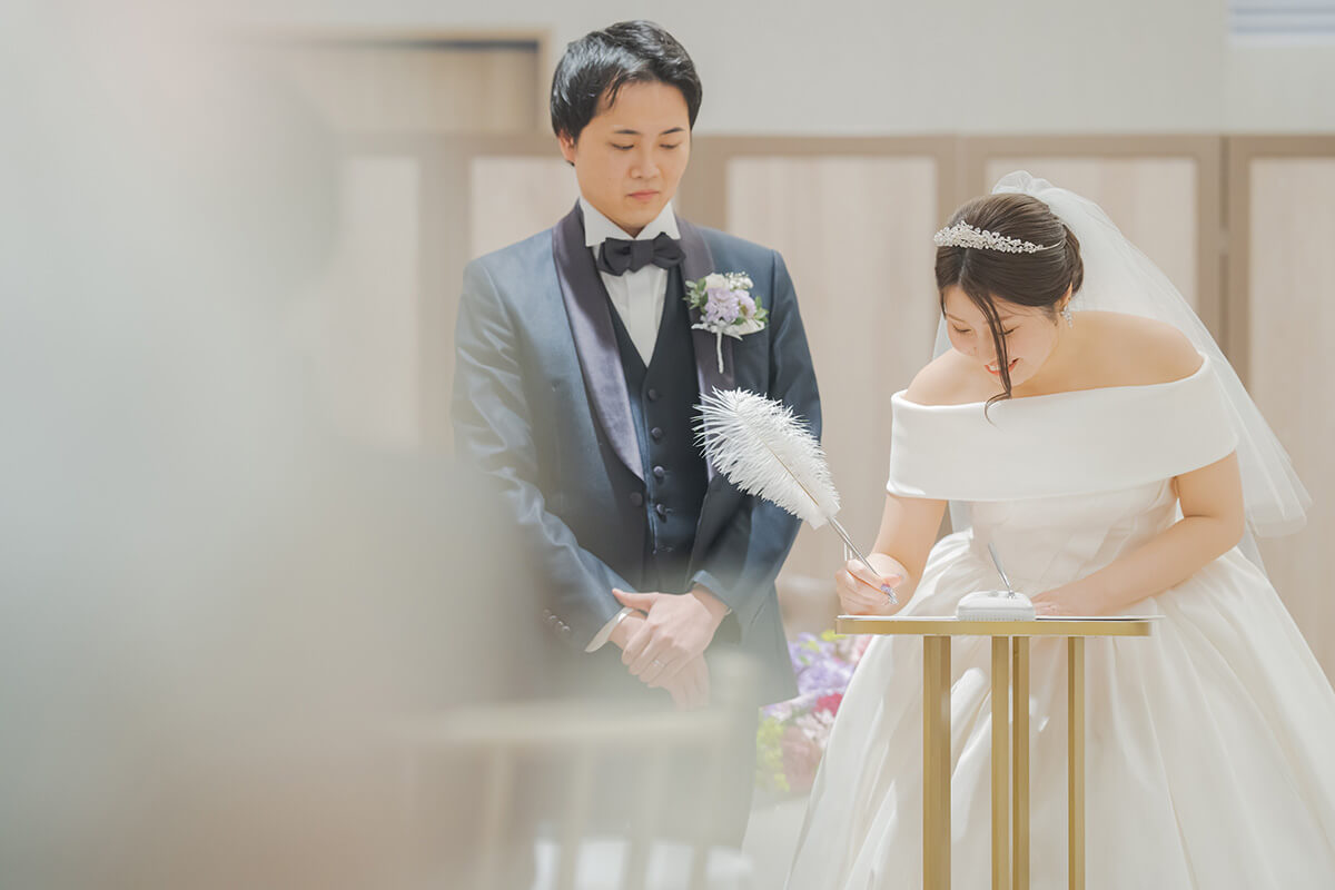 小さな結婚式 福岡チャペルで挙げられたお客様の結婚式写真09