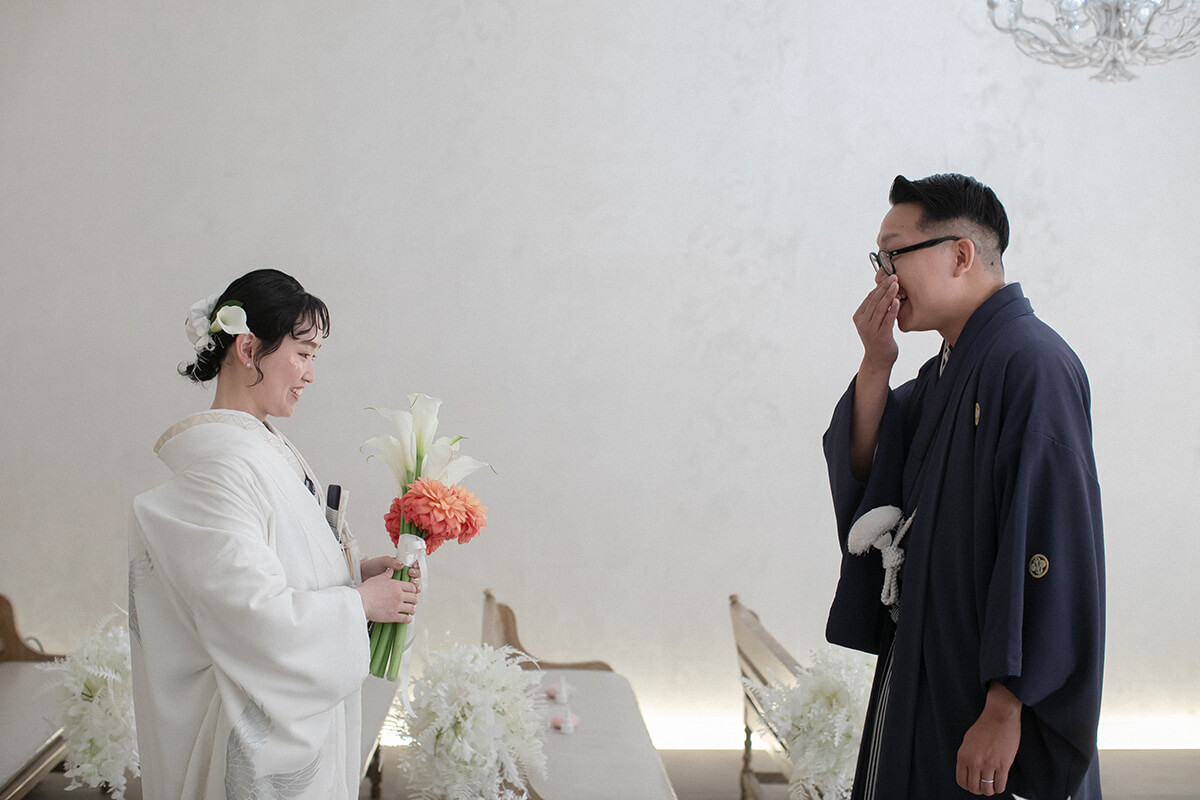 小さな結婚式 大阪ハービスENTチャペルで挙げられたお客様の結婚式写真02