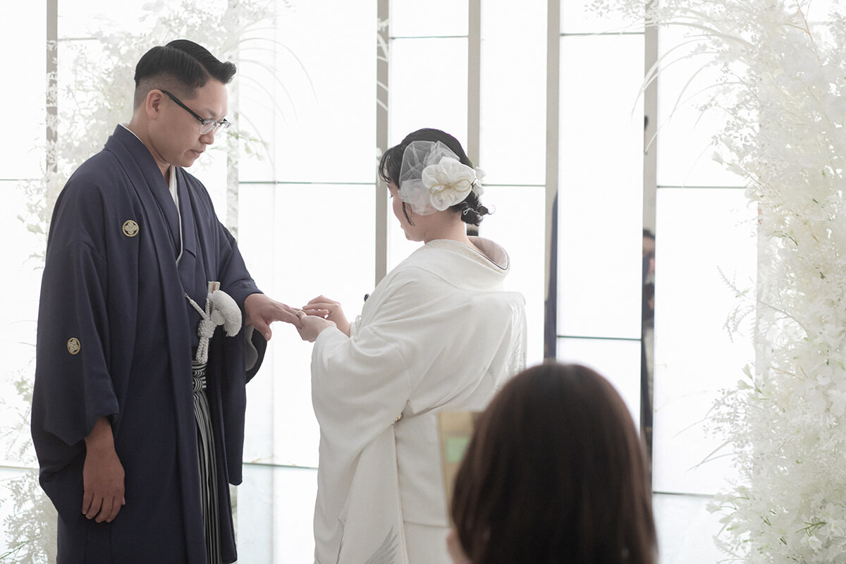 小さな結婚式 大阪ハービスENTチャペルで挙げられたお客様の結婚式写真12