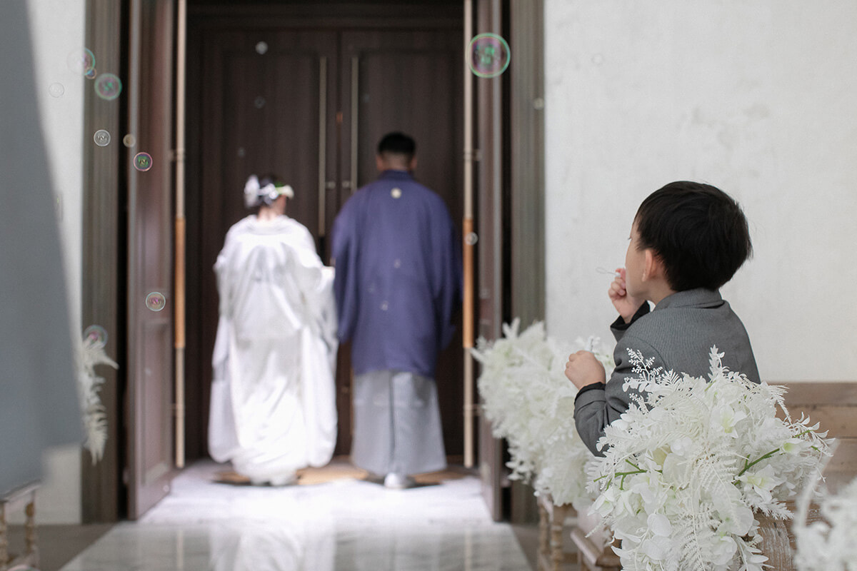 小さな結婚式 大阪ハービスENTチャペルで挙げられたお客様の結婚式写真15