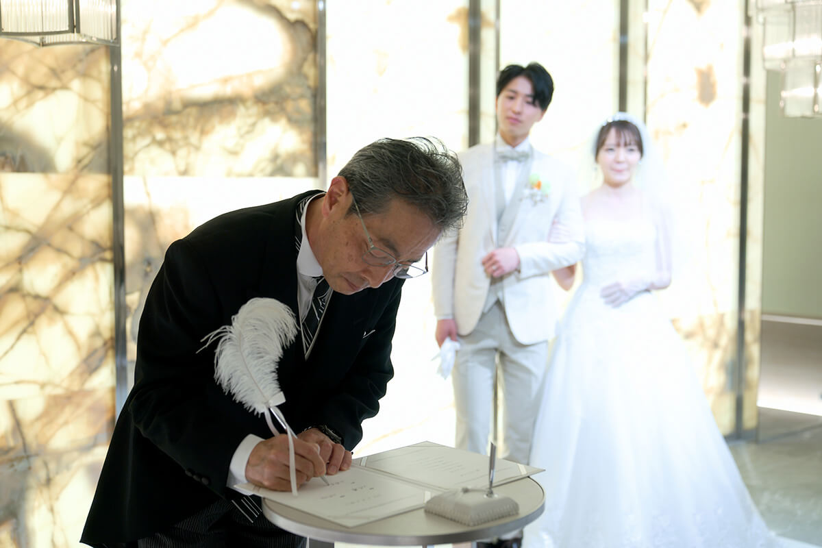 小さな結婚式 横浜チャペルで挙げられたお客様の結婚式写真08