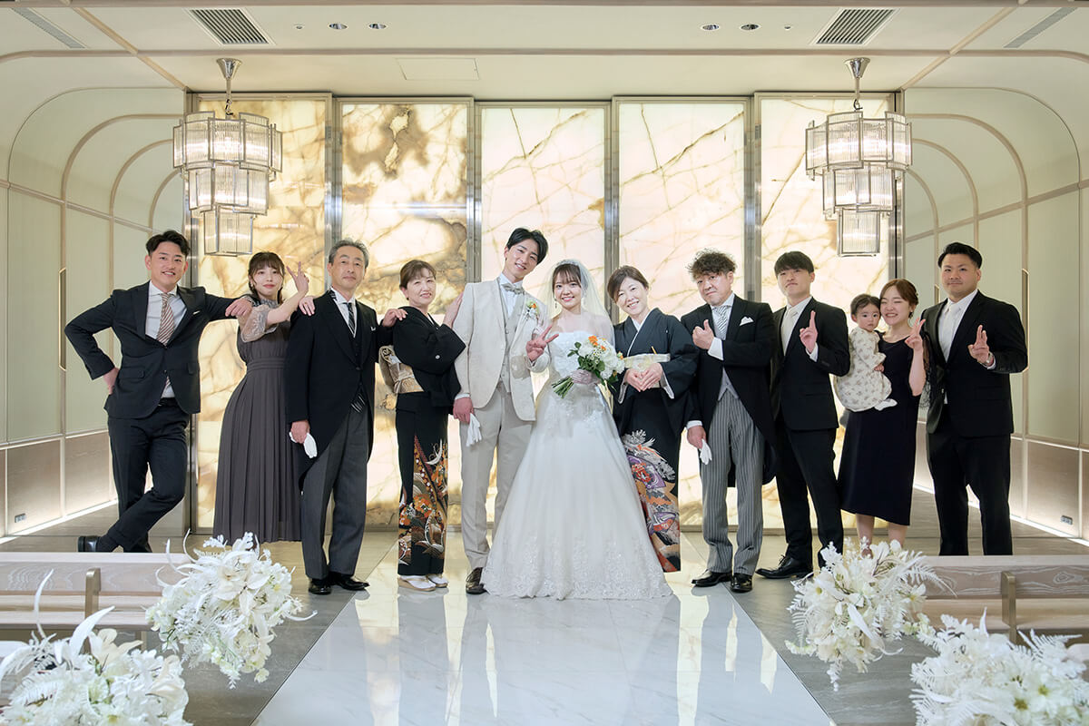 小さな結婚式 横浜チャペルで挙げられたお客様の結婚式写真10