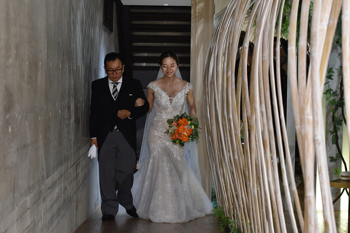 小さな結婚式 京都チャペルで挙げられたお客様の結婚式写真02