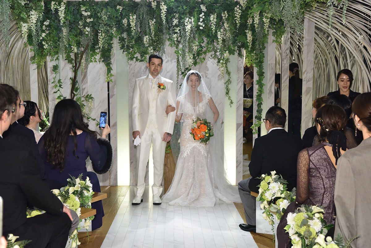 小さな結婚式 京都チャペルで挙げられたお客様の結婚式写真05