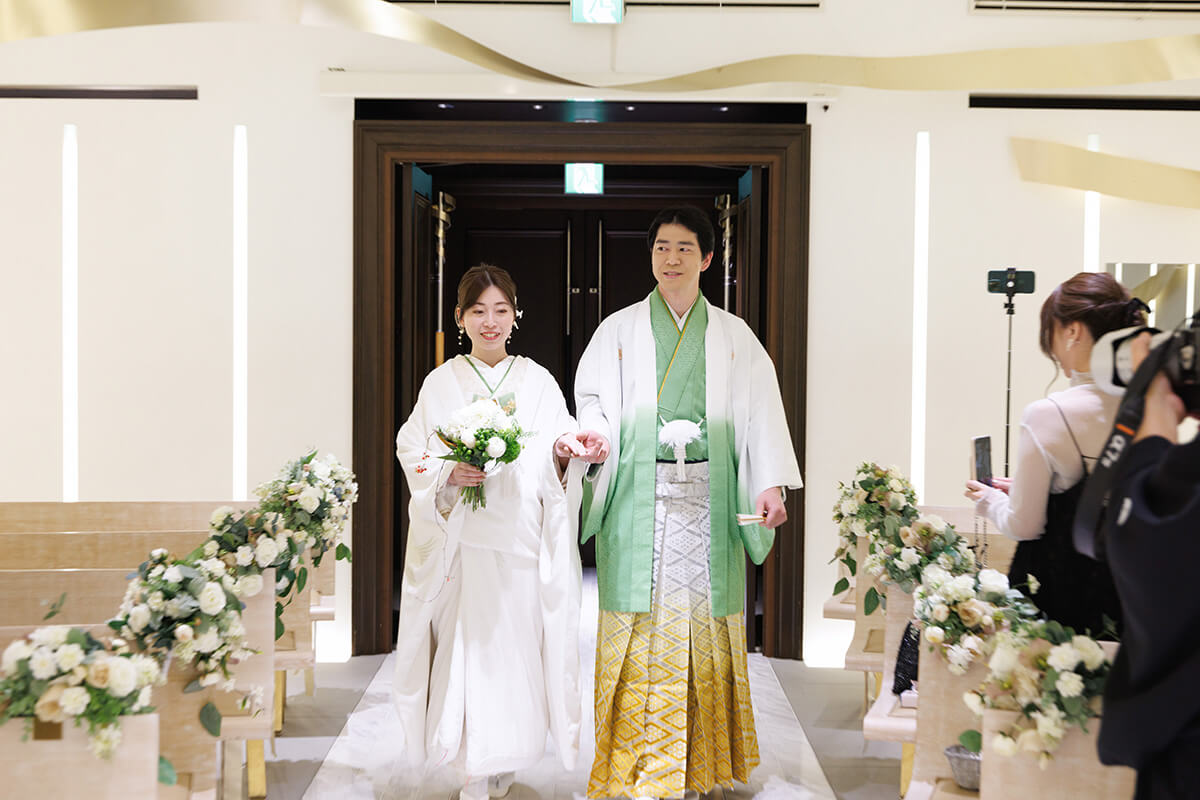 小さな結婚式 大宮チャペルで挙げられたお客様の結婚式写真02