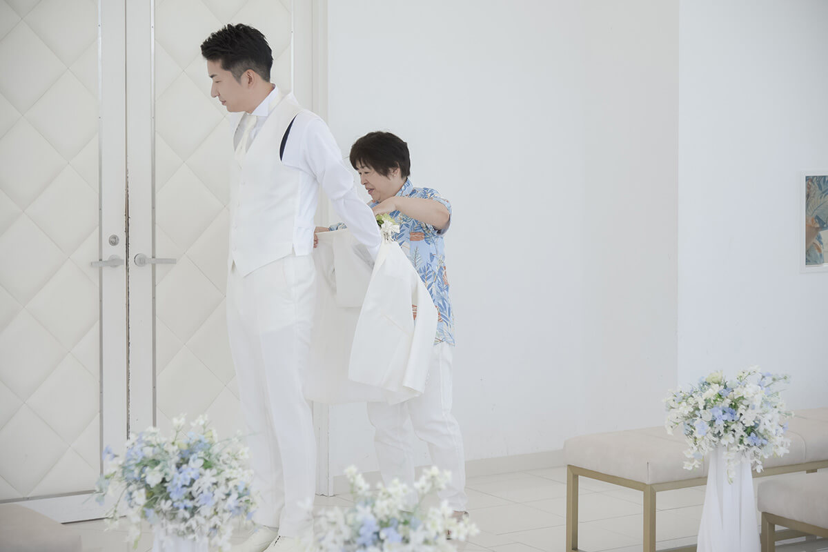 小さな結婚式 沖縄サザンビーチチャペルで挙げられたお客様の結婚式写真02