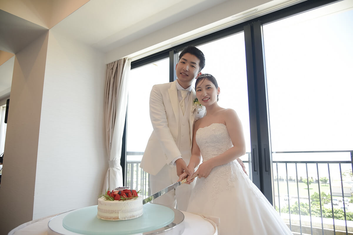 小さな結婚式 沖縄サザンビーチチャペルで挙げられたお客様の結婚式写真15