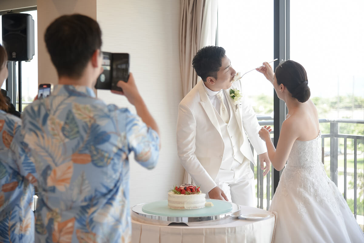 小さな結婚式 沖縄サザンビーチチャペルで挙げられたお客様の結婚式写真16