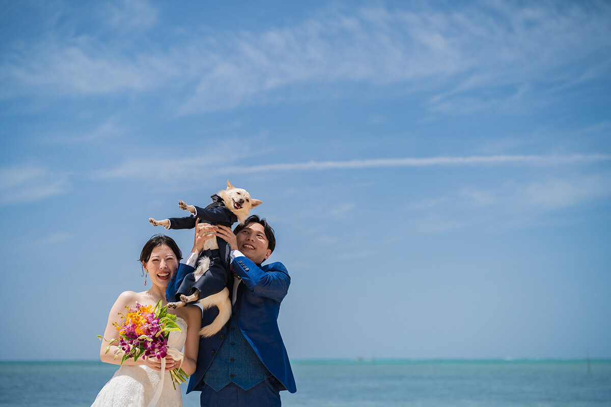 小さな結婚式 沖縄イル・ド・レチャペルで挙げられたお客様の結婚式写真02