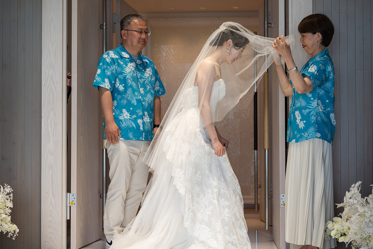 小さな結婚式 沖縄イル・ド・レチャペルで挙げられたお客様の結婚式写真05