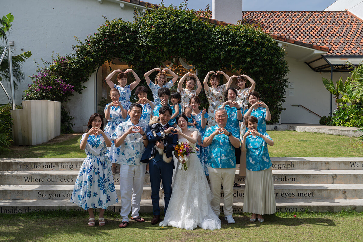 小さな結婚式 沖縄イル・ド・レチャペルで挙げられたお客様の結婚式写真12