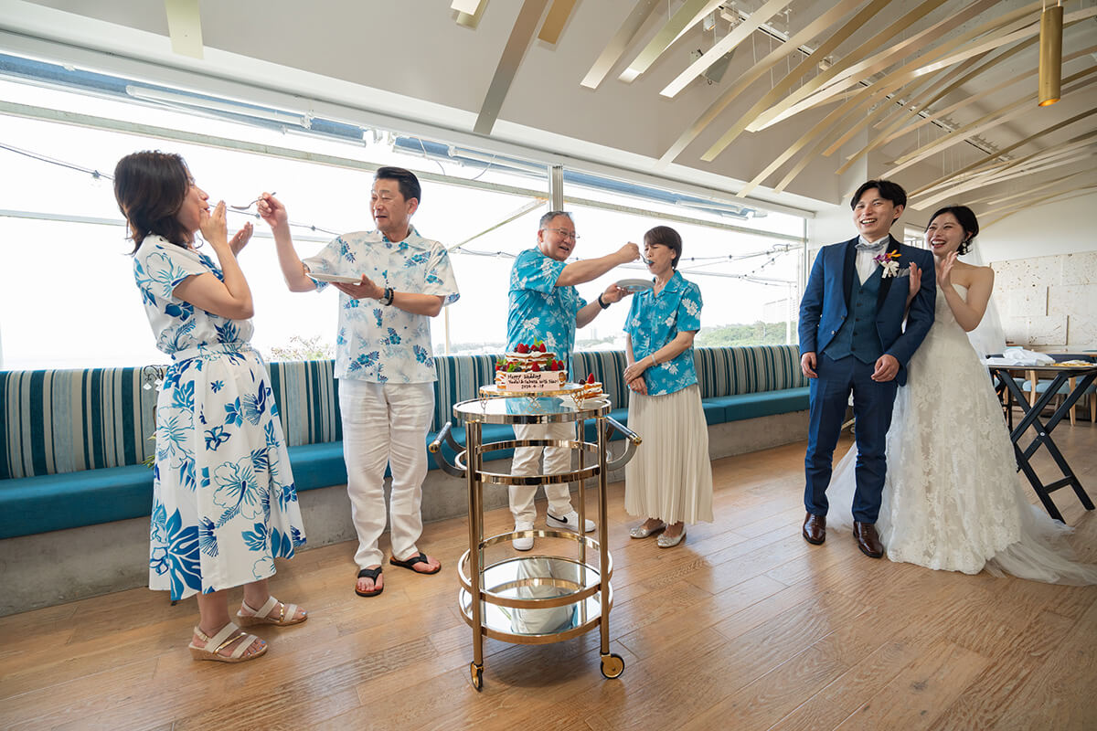 小さな結婚式 沖縄イル・ド・レチャペルで挙げられたお客様の結婚式写真14