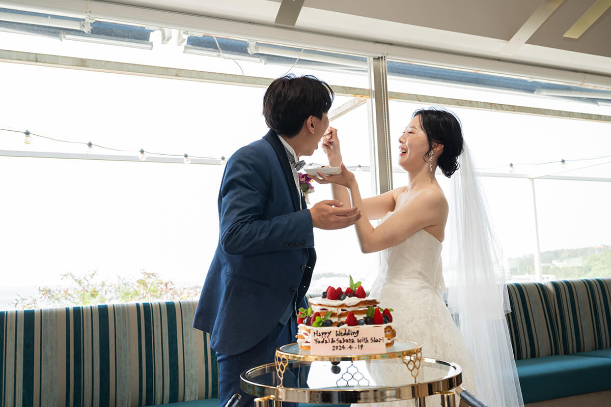 小さな結婚式 沖縄イル・ド・レチャペルで挙げられたお客様の結婚式写真15