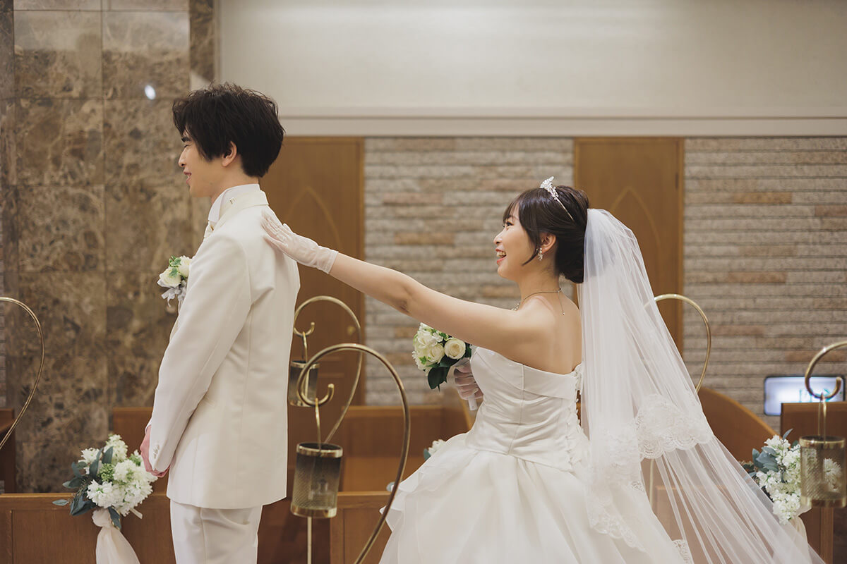 小さな結婚式 千葉幕張海浜チャペルで挙げられたお客様の結婚式写真02