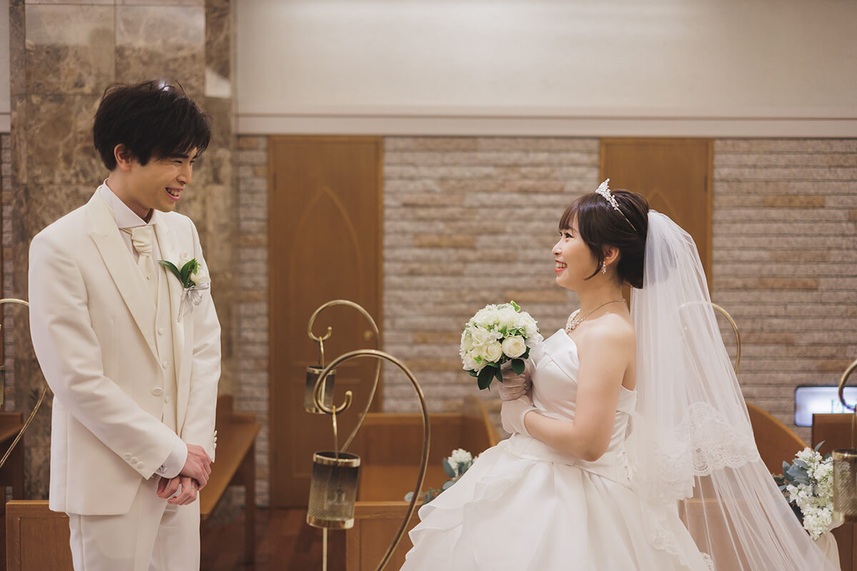 小さな結婚式 千葉幕張海浜チャペルで挙げられたお客様の結婚式写真03