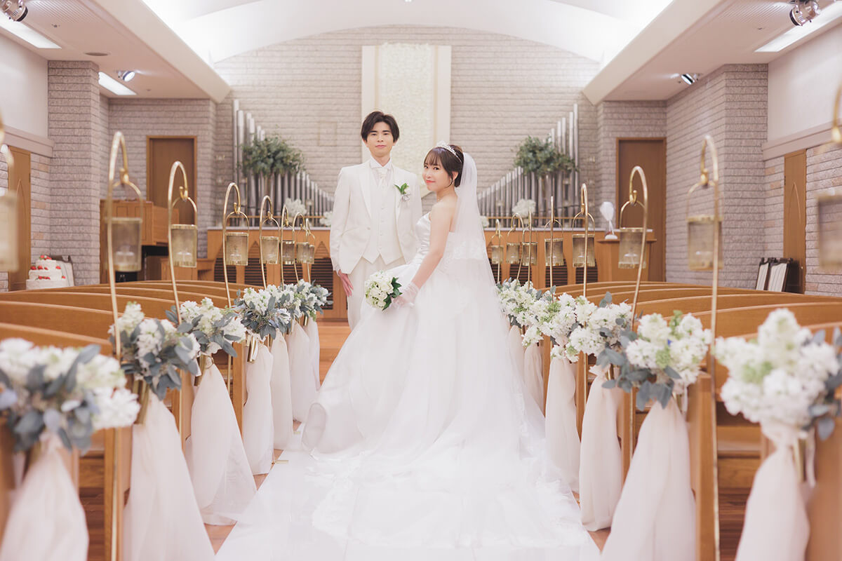 小さな結婚式 千葉幕張海浜チャペルで挙げられたお客様の結婚式写真04