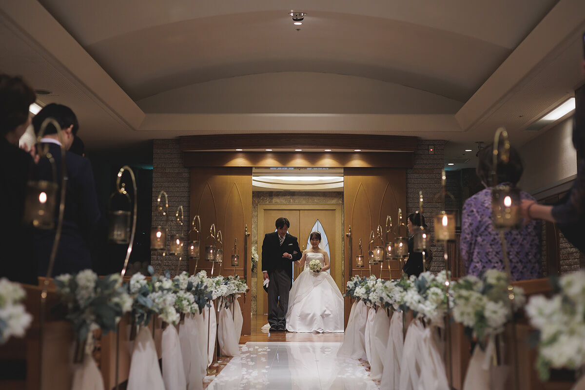 小さな結婚式 千葉幕張海浜チャペルで挙げられたお客様の結婚式写真05