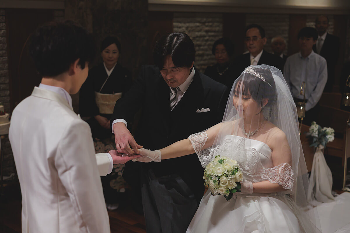 小さな結婚式 千葉幕張海浜チャペルで挙げられたお客様の結婚式写真08