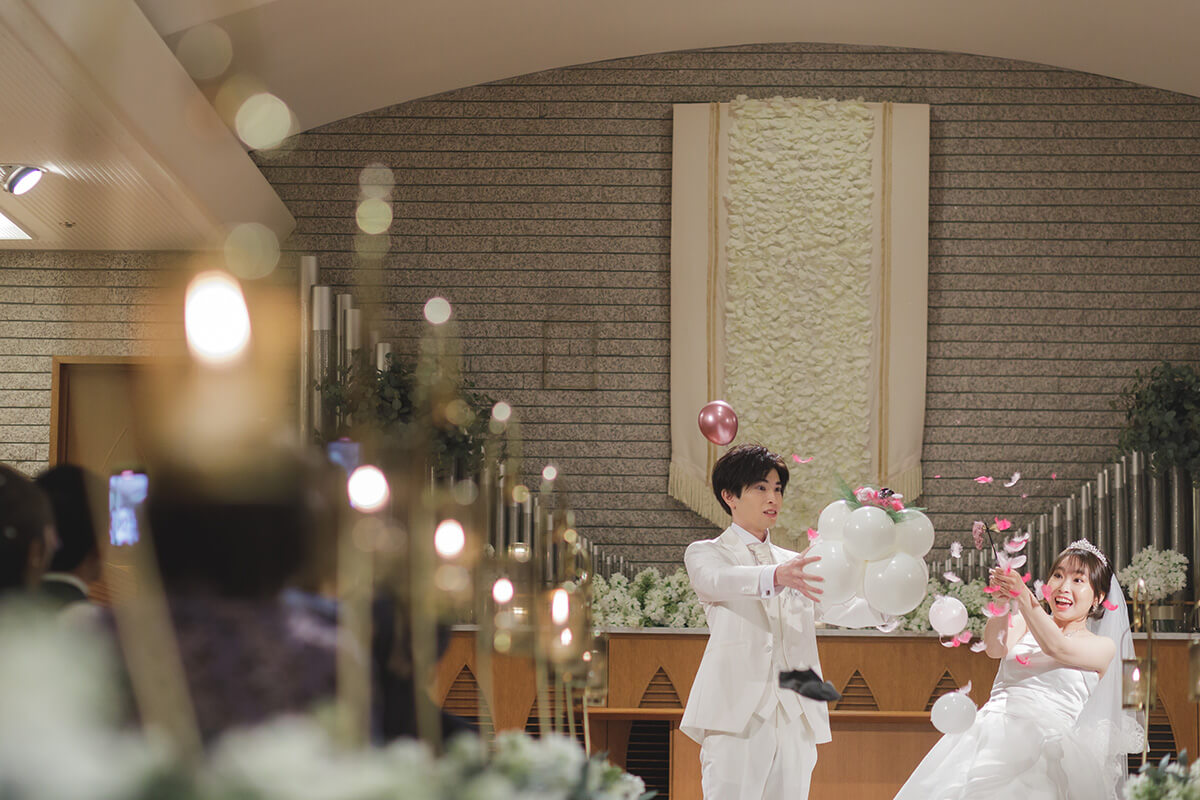 小さな結婚式 千葉幕張海浜チャペルで挙げられたお客様の結婚式写真15