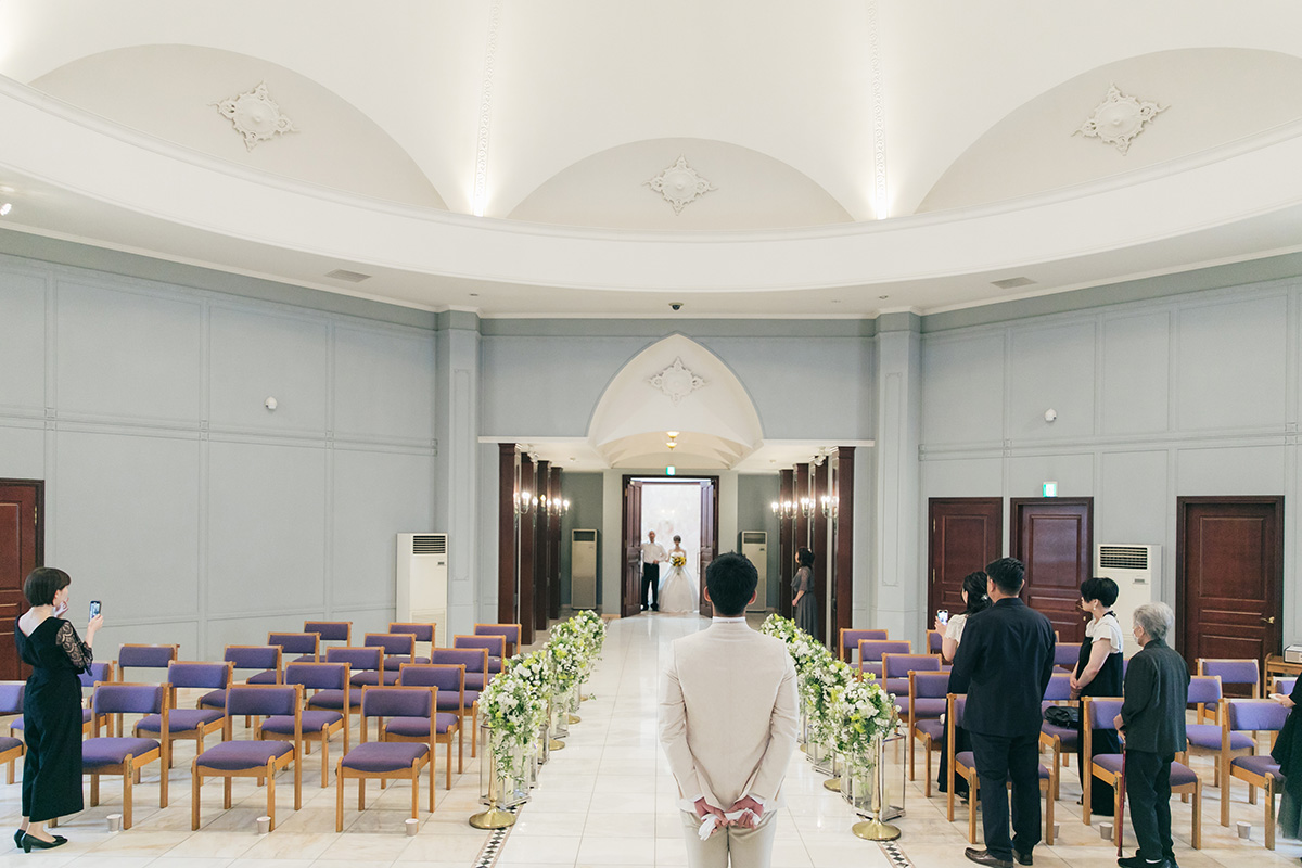 小さな結婚式 松山チャペルで挙げられたお客様の結婚式写真04