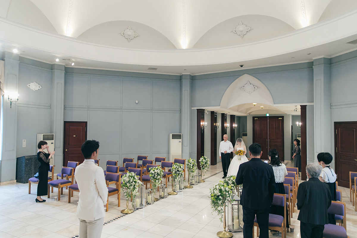 小さな結婚式 松山チャペルで挙げられたお客様の結婚式写真06