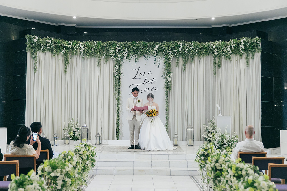 小さな結婚式 松山チャペルで挙げられたお客様の結婚式写真08