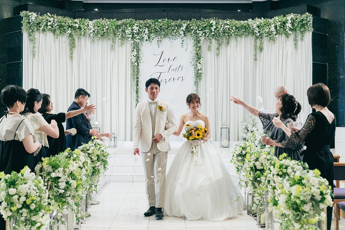 小さな結婚式 松山チャペルで挙げられたお客様の結婚式写真15