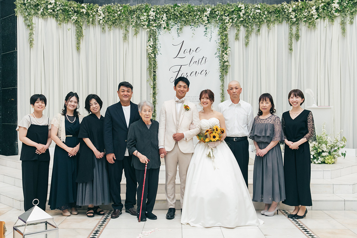 小さな結婚式 松山チャペルで挙げられたお客様の結婚式写真16