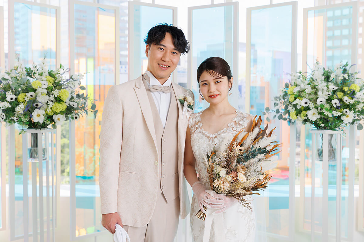 小さな結婚式 札幌チャペルで挙げられたお客様の結婚式写真02