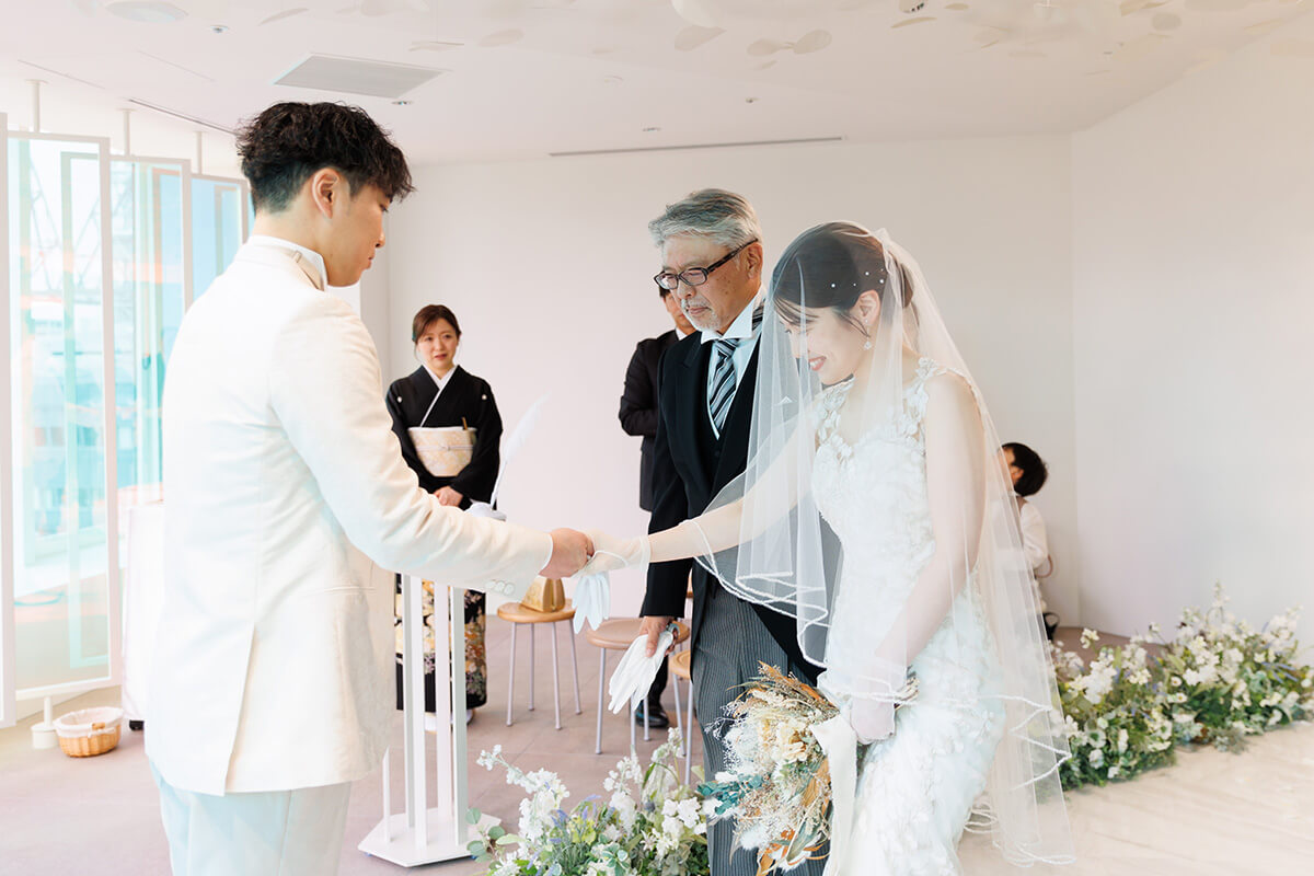 小さな結婚式 札幌チャペルで挙げられたお客様の結婚式写真05