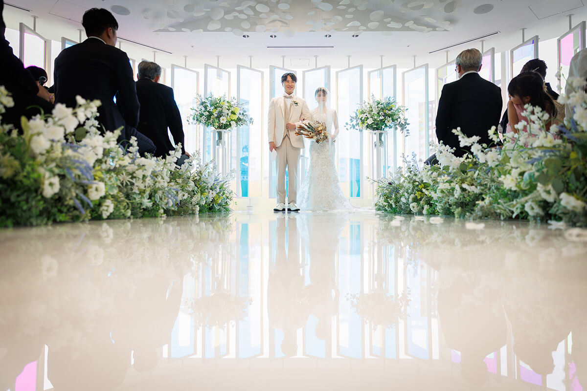 小さな結婚式 札幌チャペルで挙げられたお客様の結婚式写真06