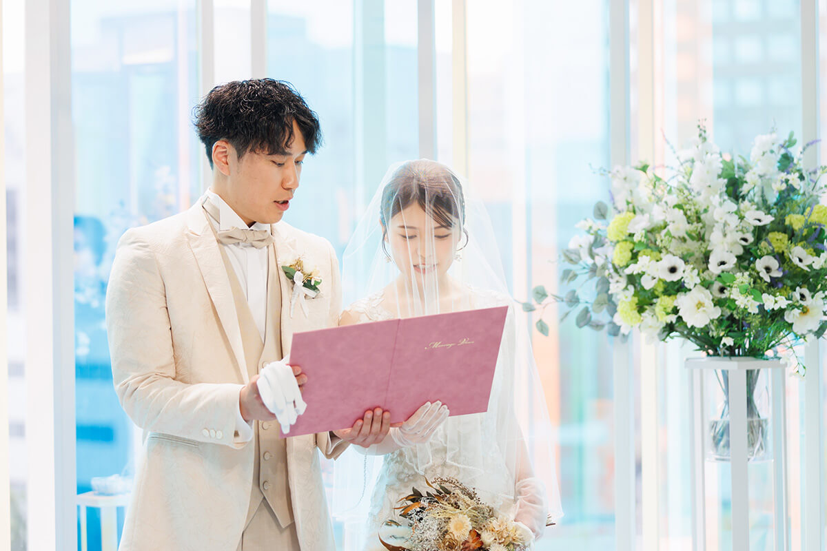小さな結婚式 札幌チャペルで挙げられたお客様の結婚式写真07