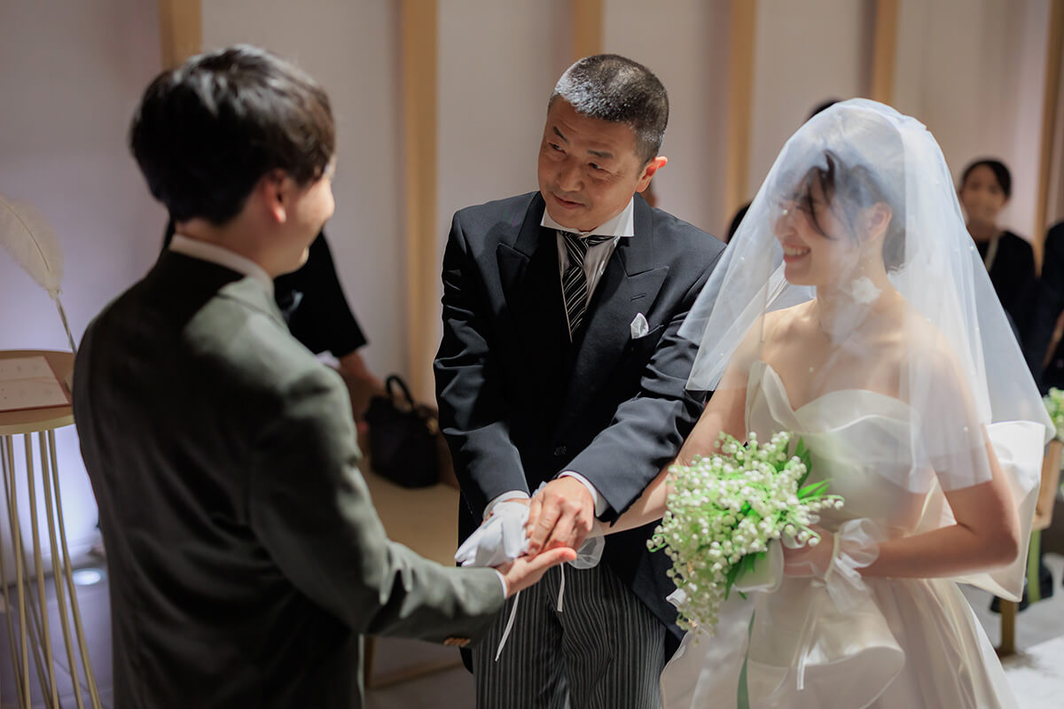 小さな結婚式 広島チャペルで挙げられたお客様の結婚式写真04