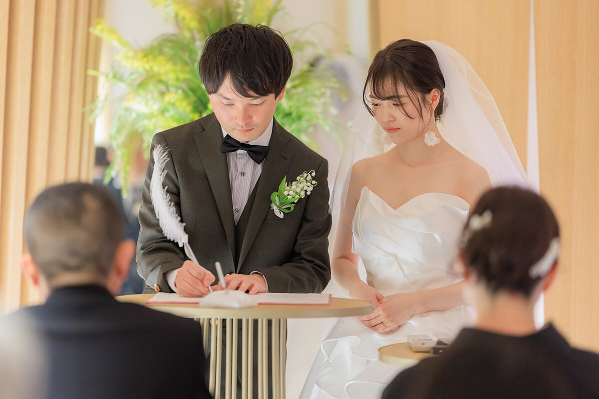 小さな結婚式 広島チャペルで挙げられたお客様の結婚式写真011