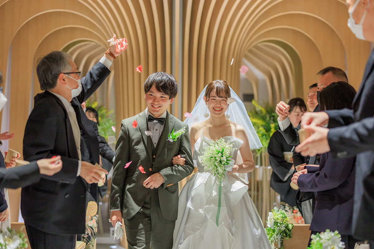 小さな結婚式 広島チャペルで挙げられたお客様の結婚式写真15