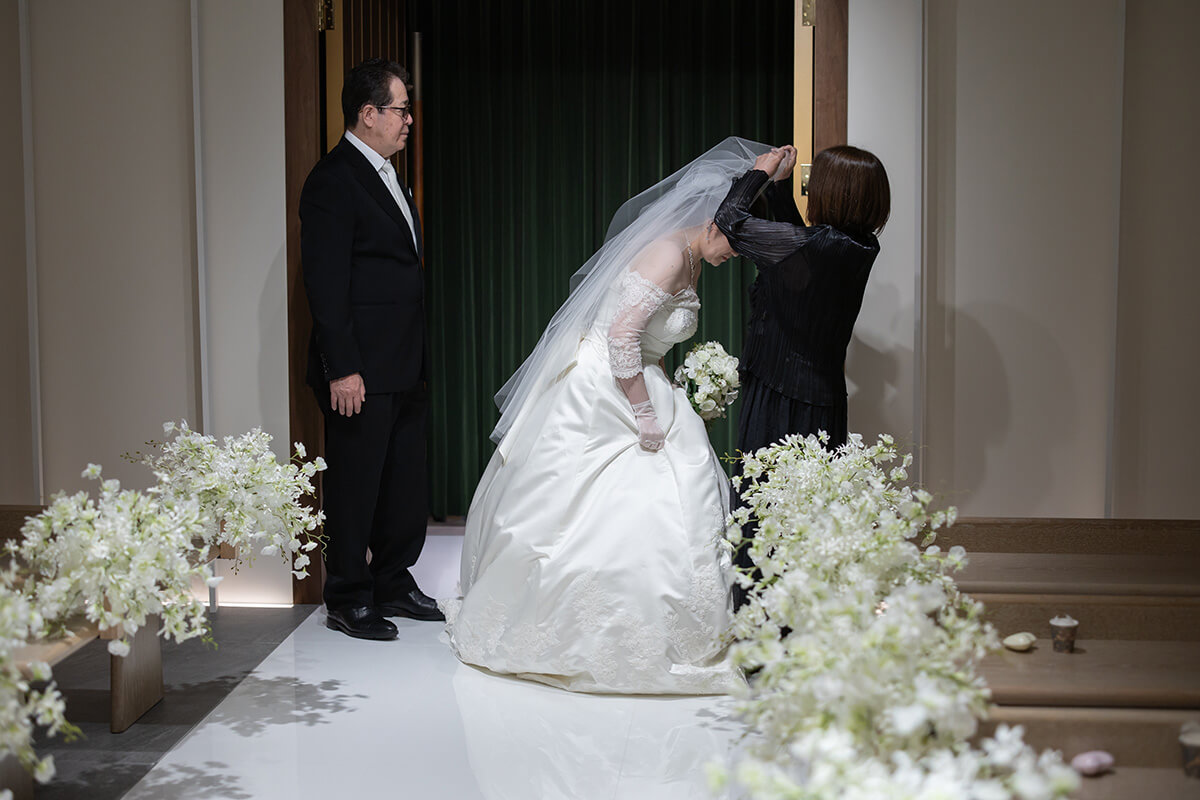 小さな結婚式 熊本チャペルで挙げられたお客様の結婚式写真01