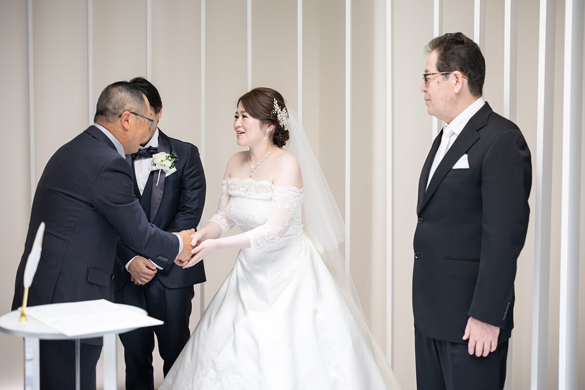 小さな結婚式 熊本チャペルで挙げられたお客様の結婚式写真06