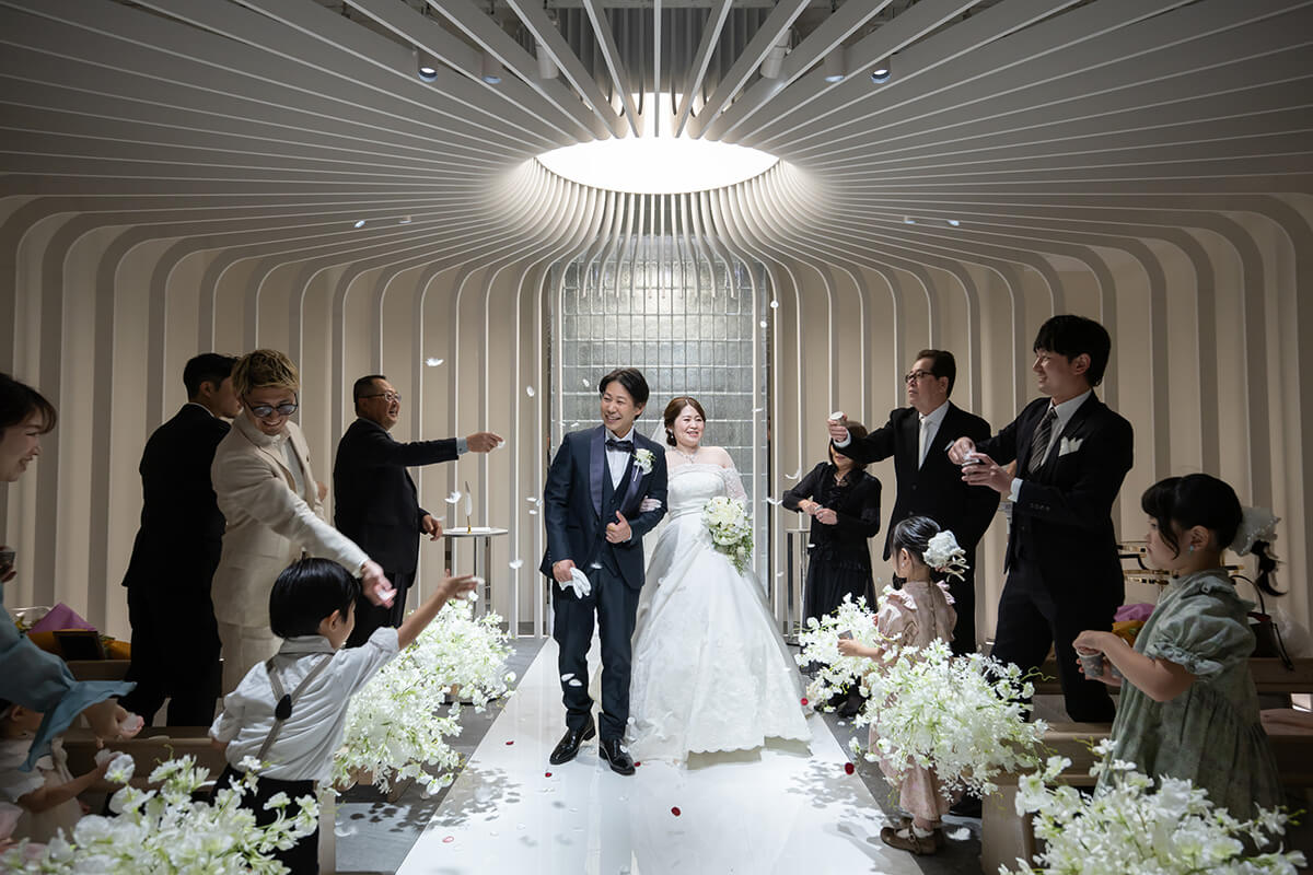 小さな結婚式 熊本チャペルで挙げられたお客様の結婚式写真11