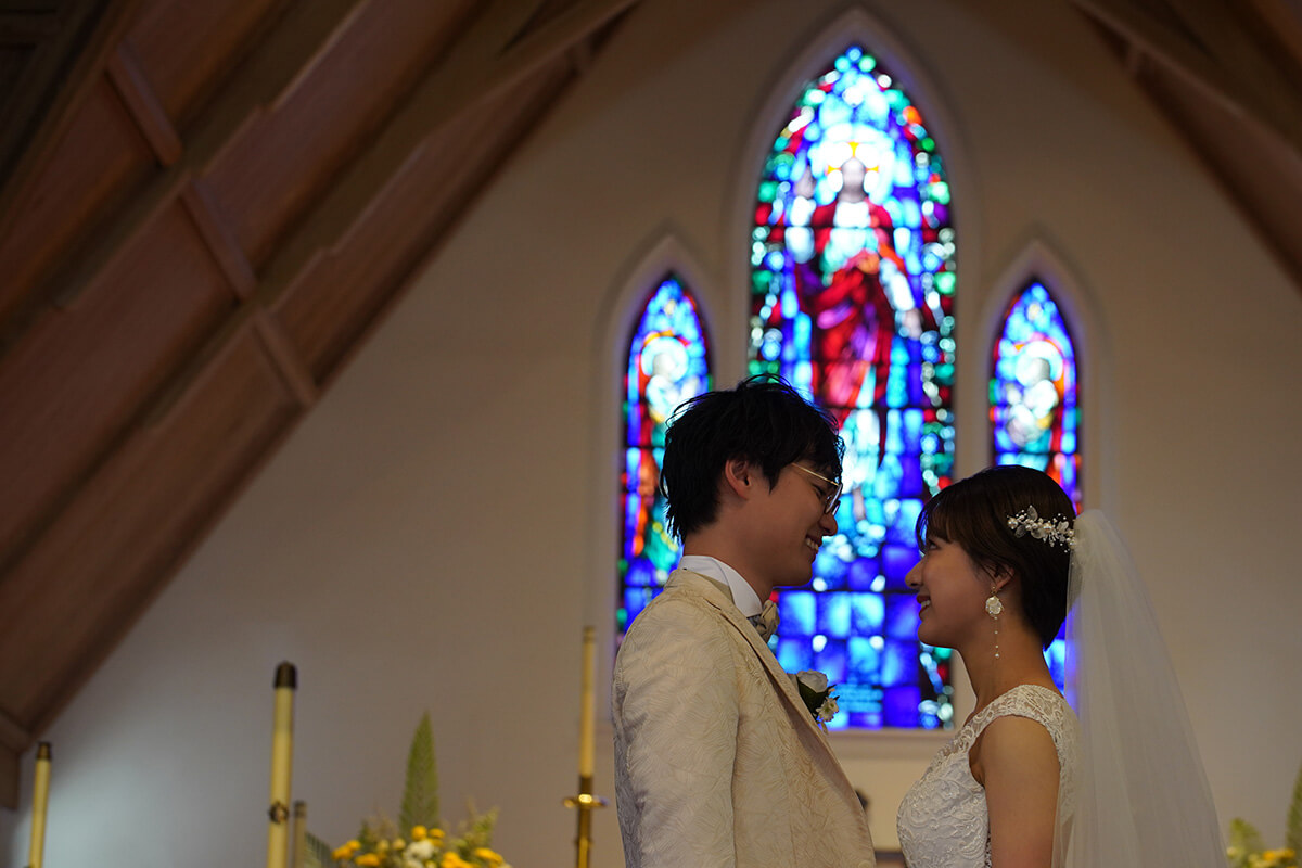 セントクレメンツ教会で挙げられたお客様の結婚式写真02