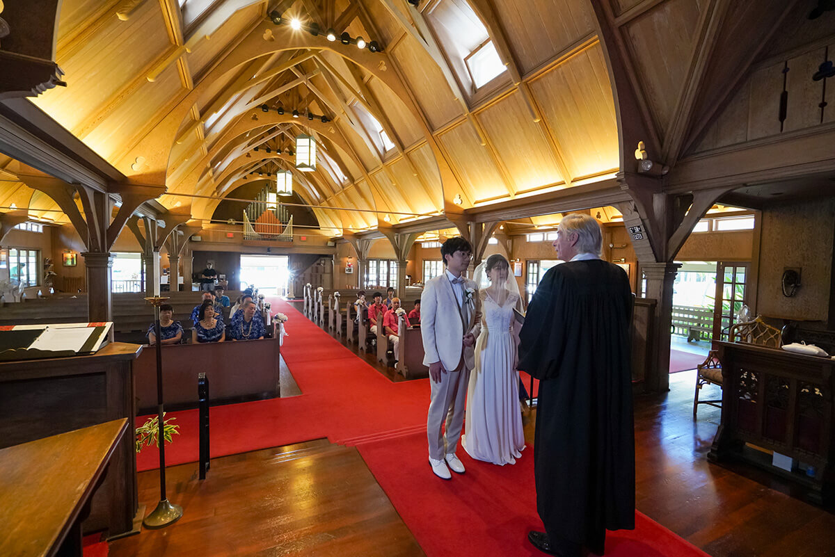 セントクレメンツ教会で挙げられたお客様の結婚式写真06