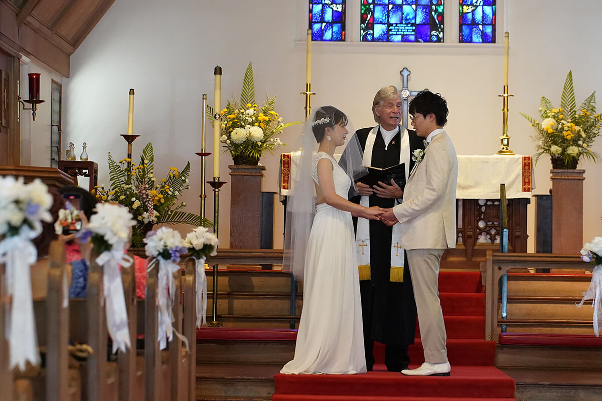 セントクレメンツ教会で挙げられたお客様の結婚式写真07