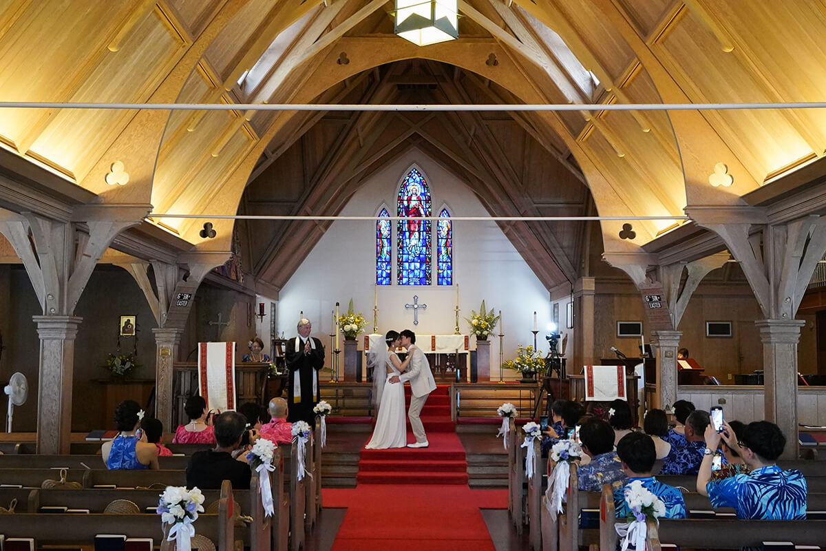 セントクレメンツ教会で挙げられたお客様の結婚式写真10