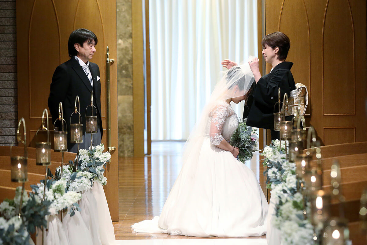 小さな結婚式 千葉幕張海浜チャペルで挙げられたお客様の結婚式写真02