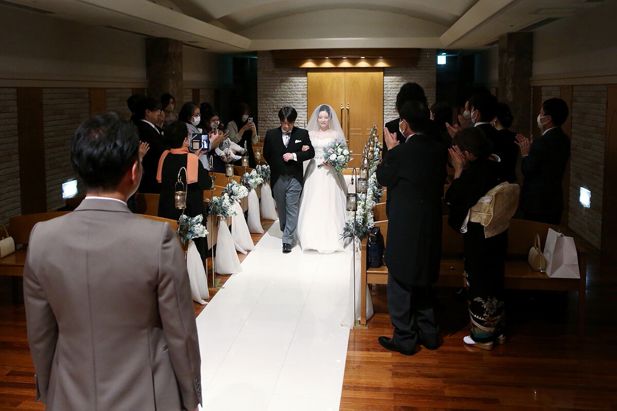 小さな結婚式 千葉幕張海浜チャペルで挙げられたお客様の結婚式写真04