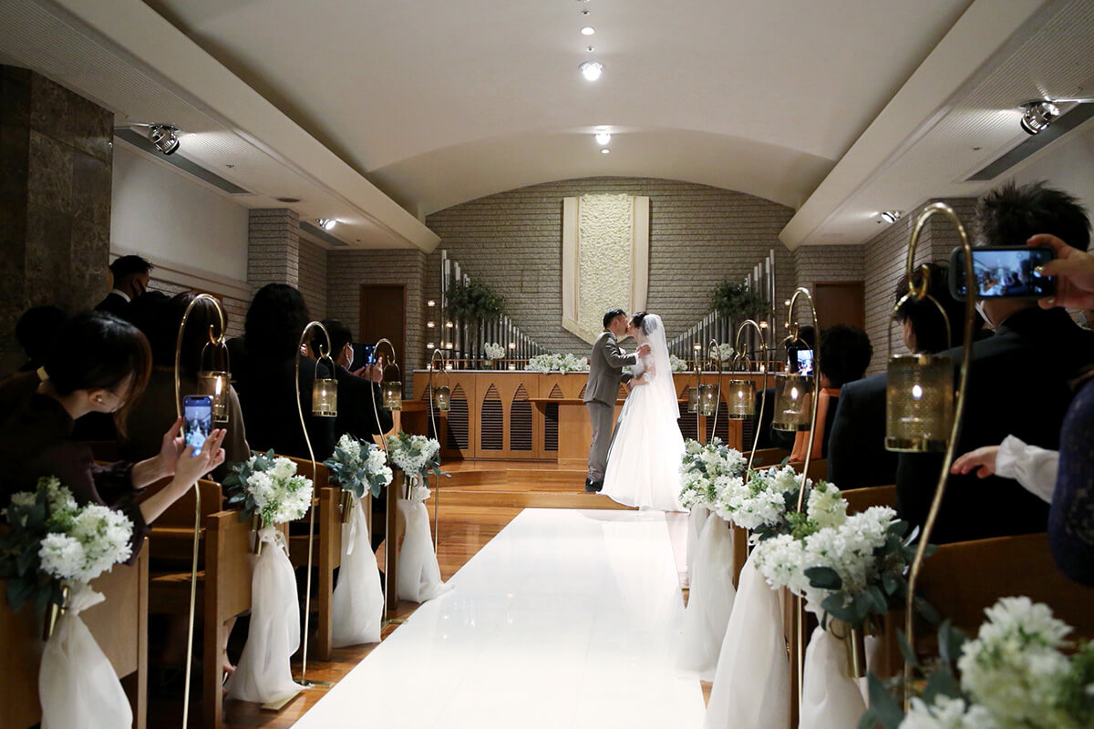 小さな結婚式 千葉幕張海浜チャペルで挙げられたお客様の結婚式写真08