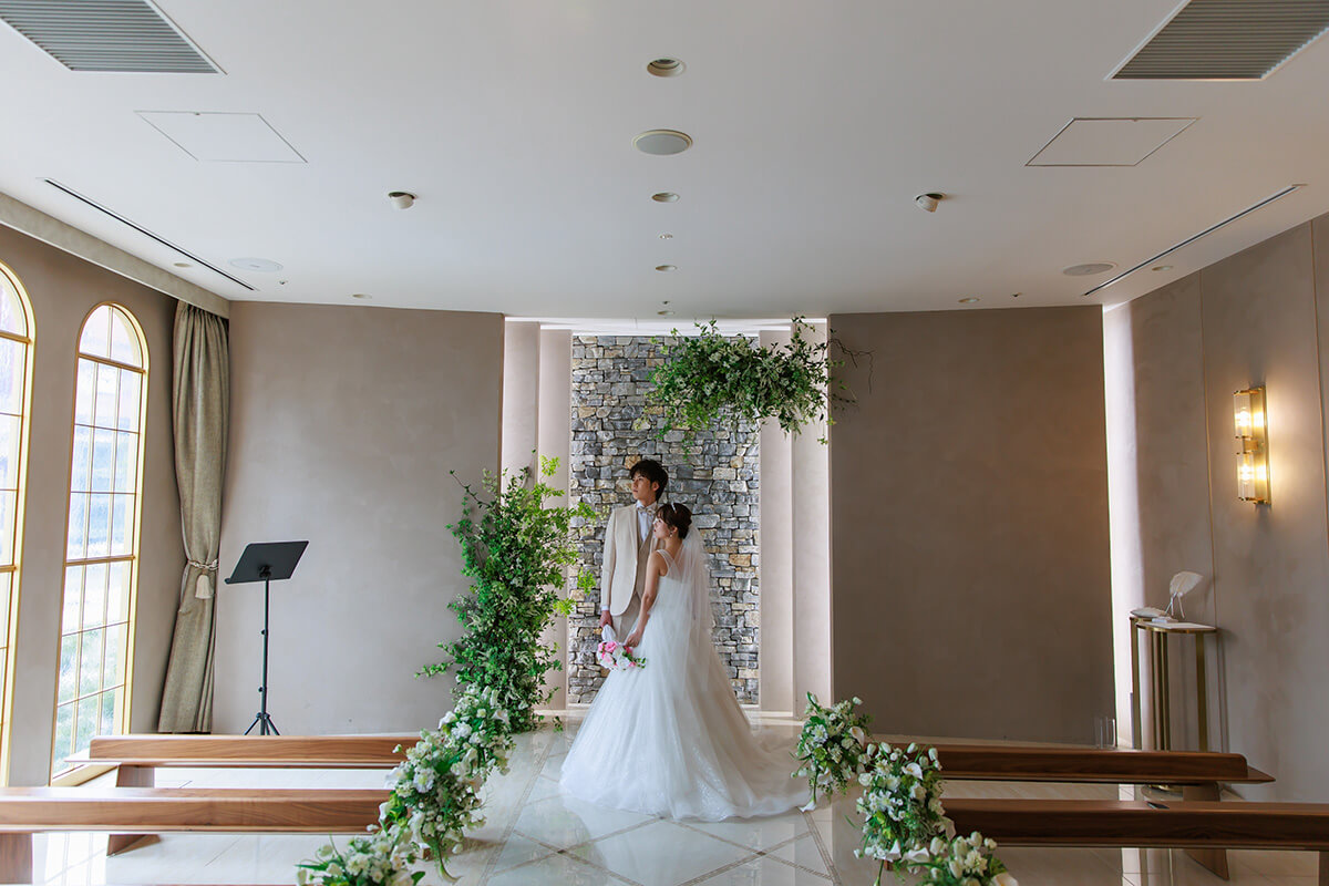 小さな結婚式 表参道チャペルで挙げられたお客様の結婚式写真01